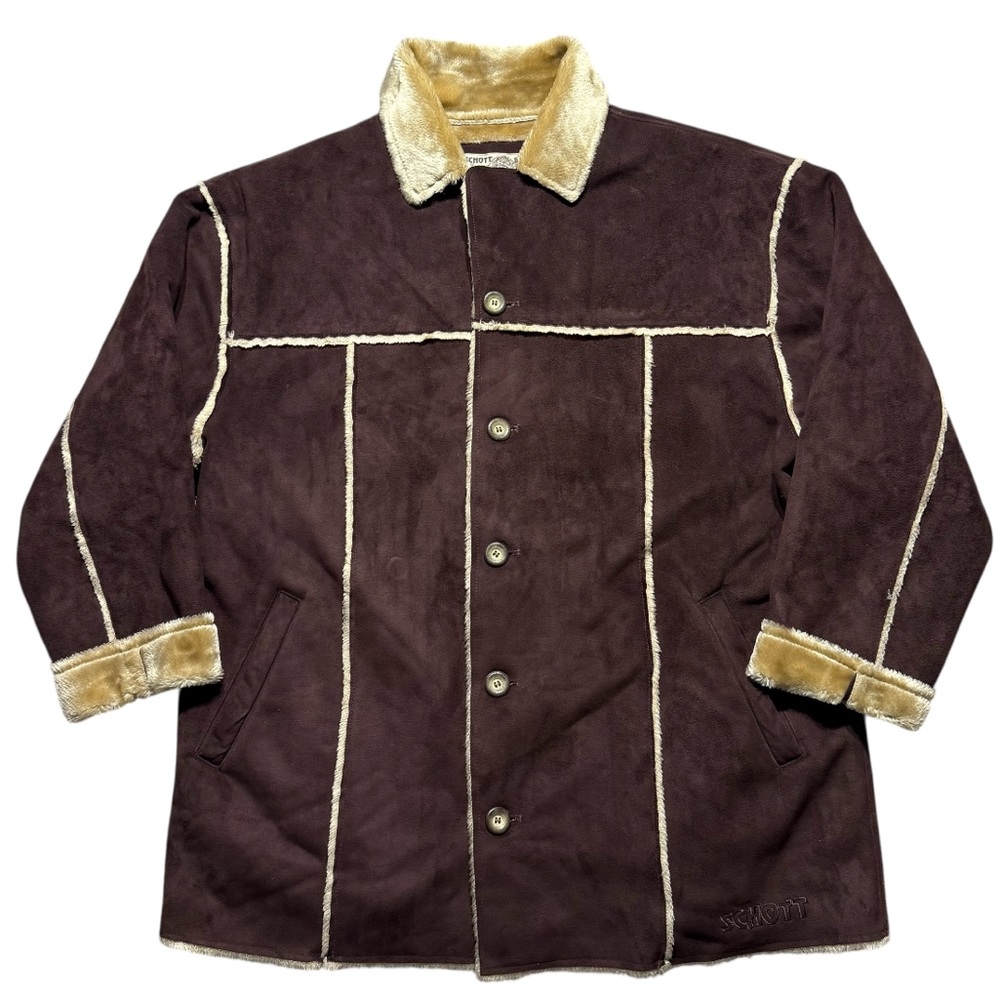 Schott Bros men’s XL rancher coat dark brown